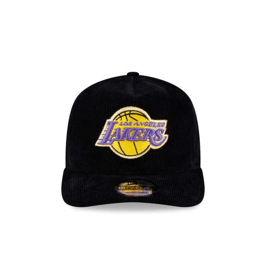 Los Angeles Lakers 2001 Finals Black & Gold Corduroy 19TWENTY Adjustable Hat
