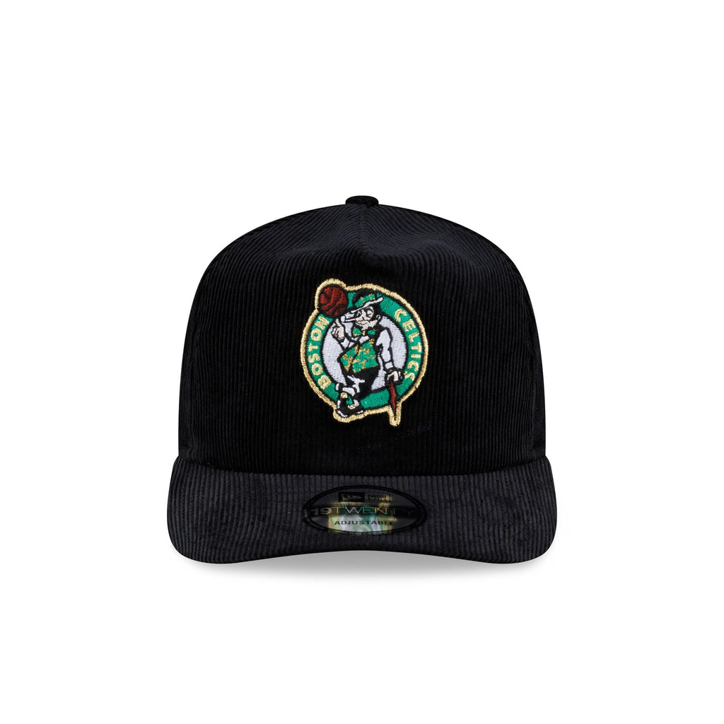Boston Celtics 1986 Finals Black & Gold Corduroy 19TWENTY Adjustable Hat