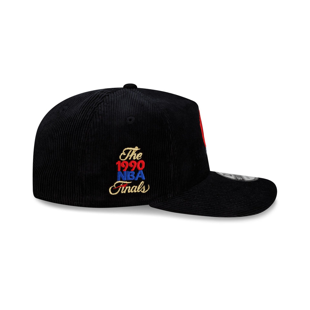 Portland Trail Blazers 1990 Finals Black & Gold Corduroy 19TWENTY Adjustable Hat