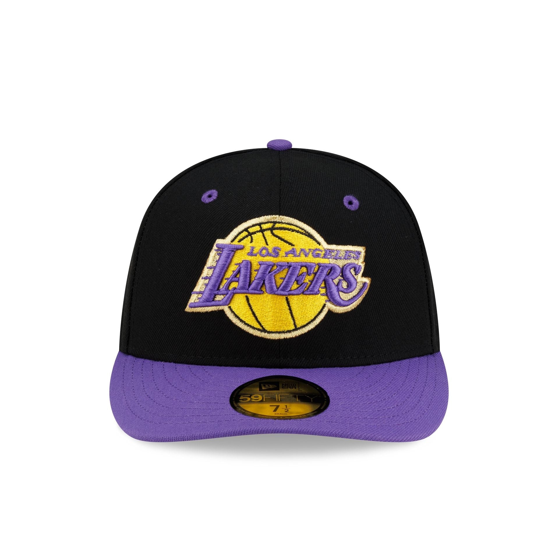 Los Angeles Lakers 1987 Finals Black & Gold 59FIFTY Fitted Hat