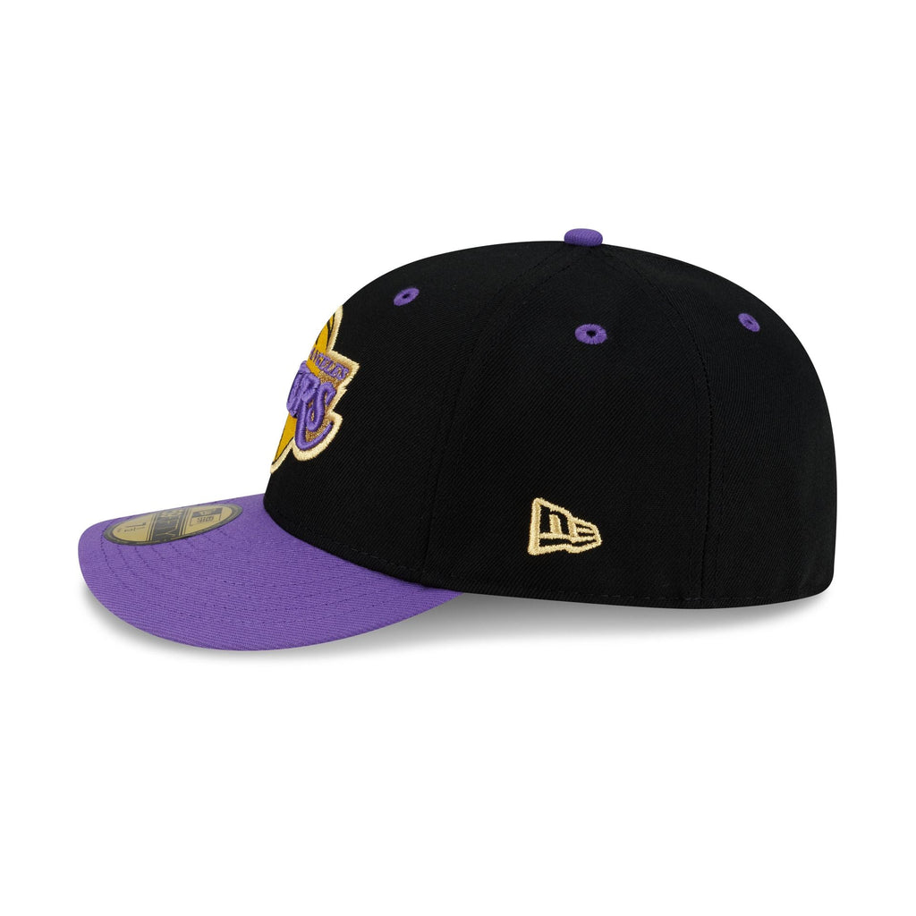 Los Angeles Lakers 2001 Finals Black & Gold 59FIFTY Fitted Hat