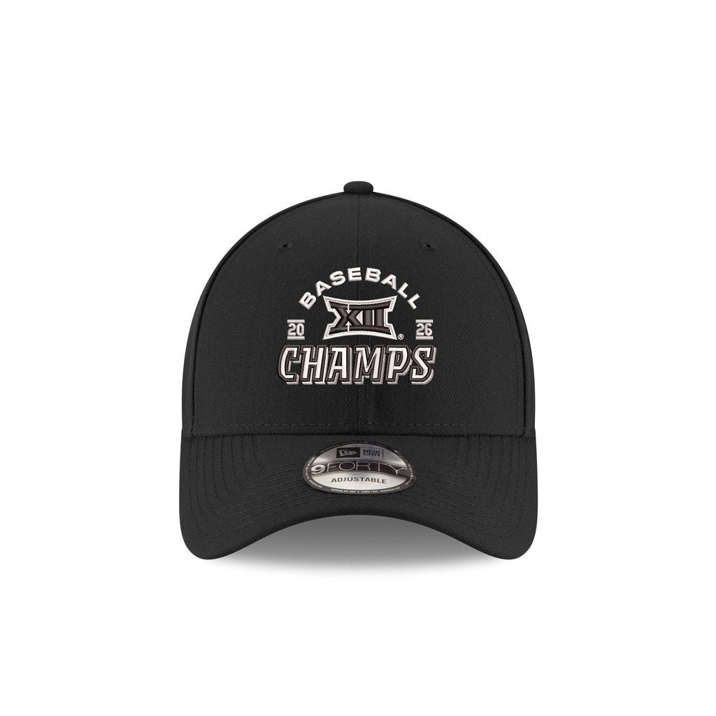 Kansas Jayhawks 2026 Big XII Baseball Champions 9FORTY Adjustable Hat